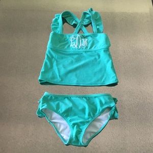 Southern Tots Ruffle Bottom Tankini